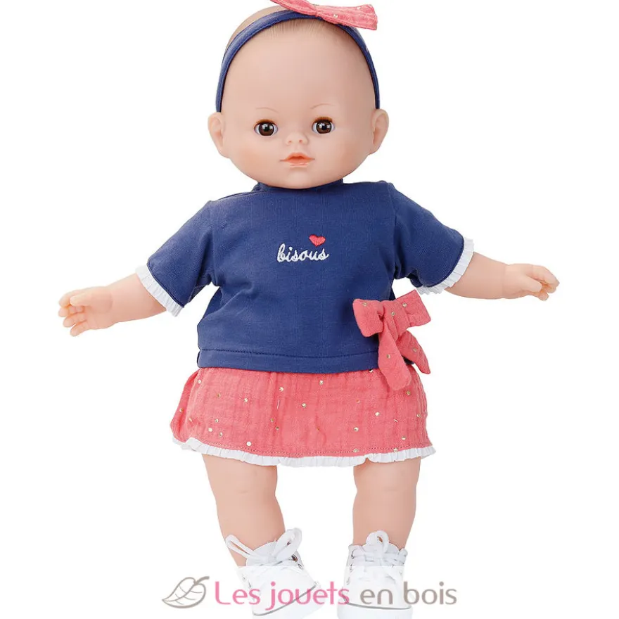 Poupée Petit Câlin souple 36 cm Célène - Petitcollin