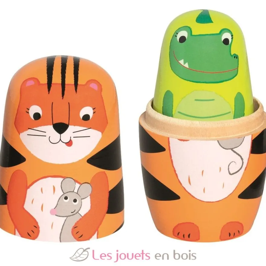 Poupées gigognes Tigre Tavi et ses amis - Goki
