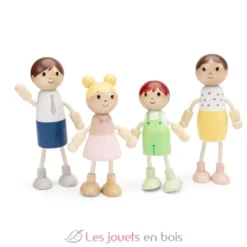 Poupées miniatures en bois - New Classic Toys