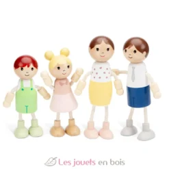 Poupées miniatures en bois - New Classic Toys