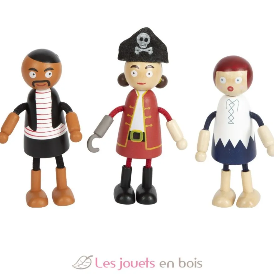Poupées souples Pirates - Small foot