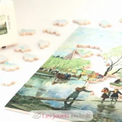 Printemps russe de Kustodiev - Puzzle Michèle Wilson