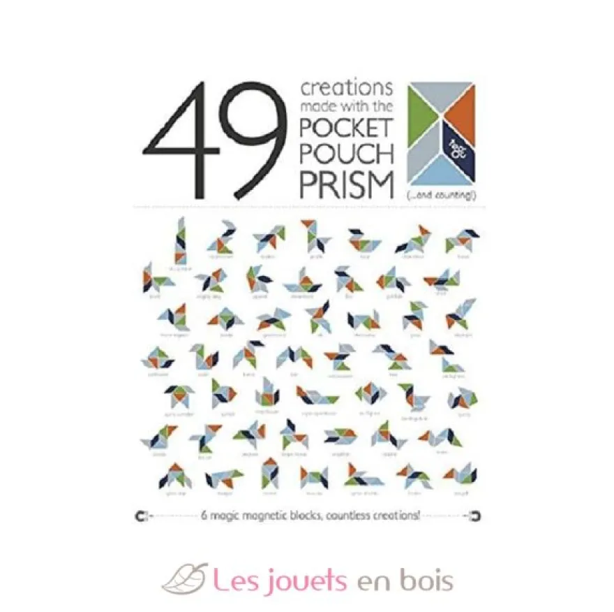 Prism Pocket Pouch Sunset 6 pcs - Tegu