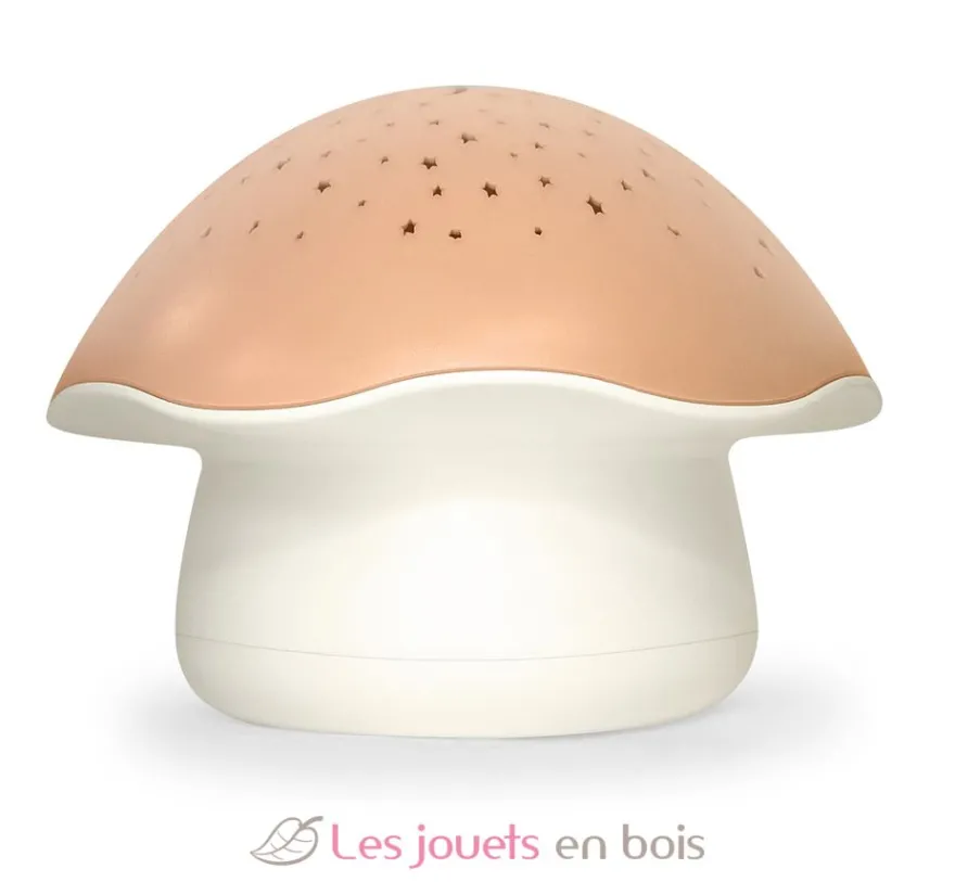 Projecteur d'étoiles Champignon rose - Pabobo