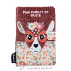 Protège carnet de santé Mélimélos la biche - Les Déglingos