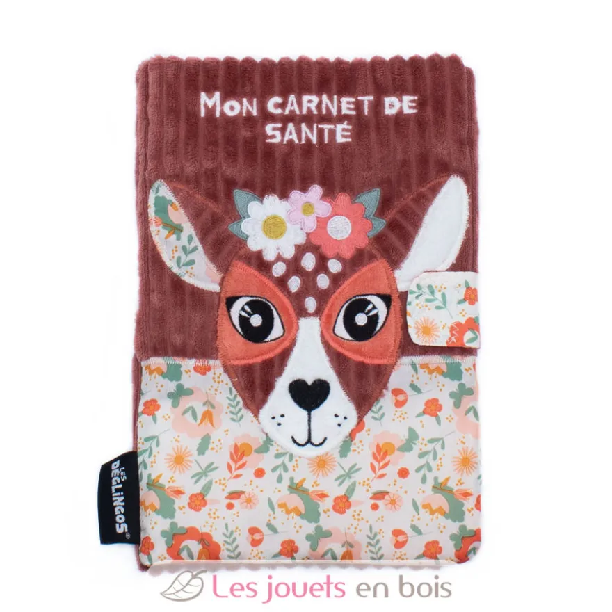 Protège carnet de santé Mélimélos la biche - Les Déglingos