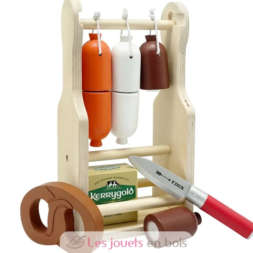 Présentoir à saucissons en bois - Tanner