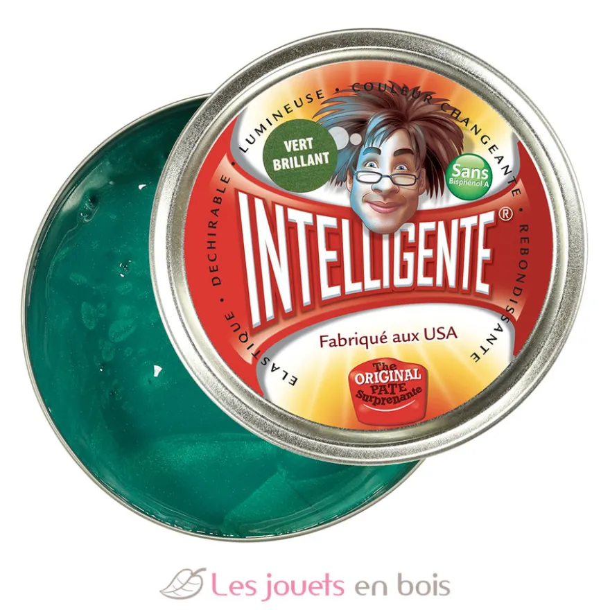 Pâte intelligente Vert Brillant -
