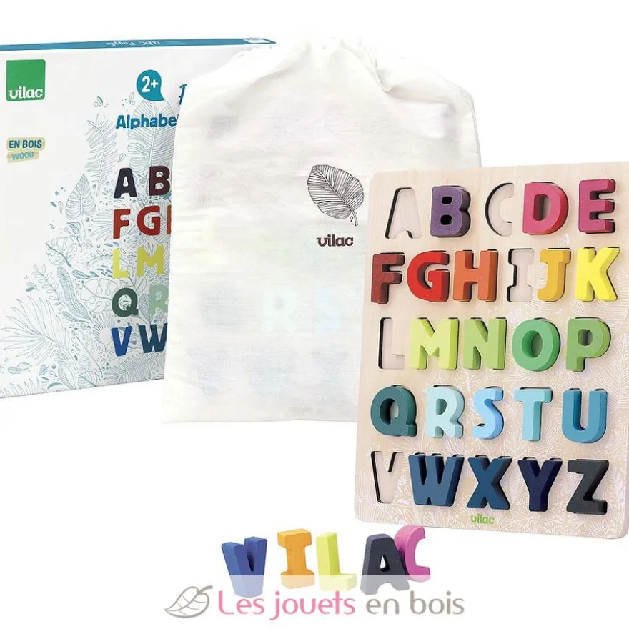 Puzzle ABC Alphabet Sous la Canopée - Vilac