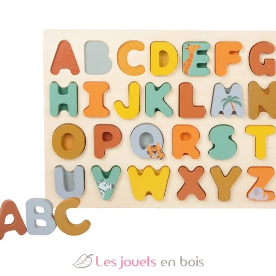 Puzzle ABC Safari - Small Foot company