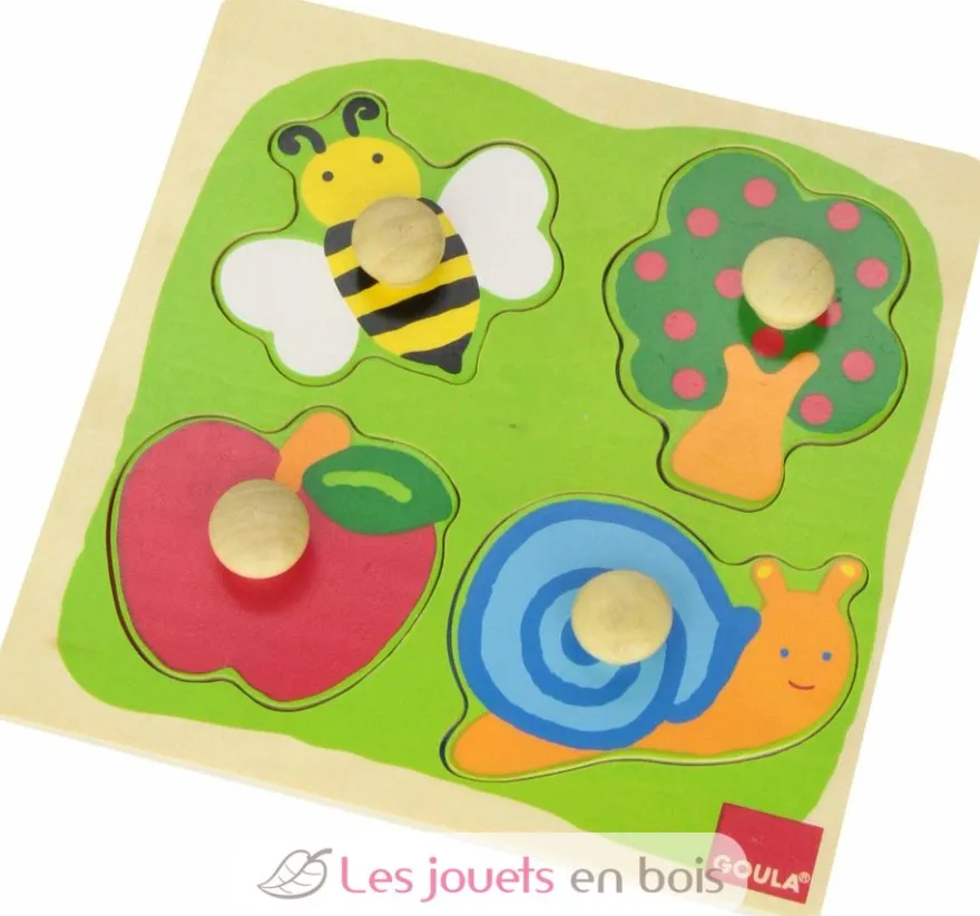 Puzzle abeille, escargot ... - Goula