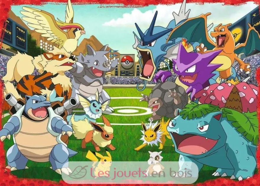 Puzzle Affrontement des Pokémon 1000 Pcs - Ravensburger