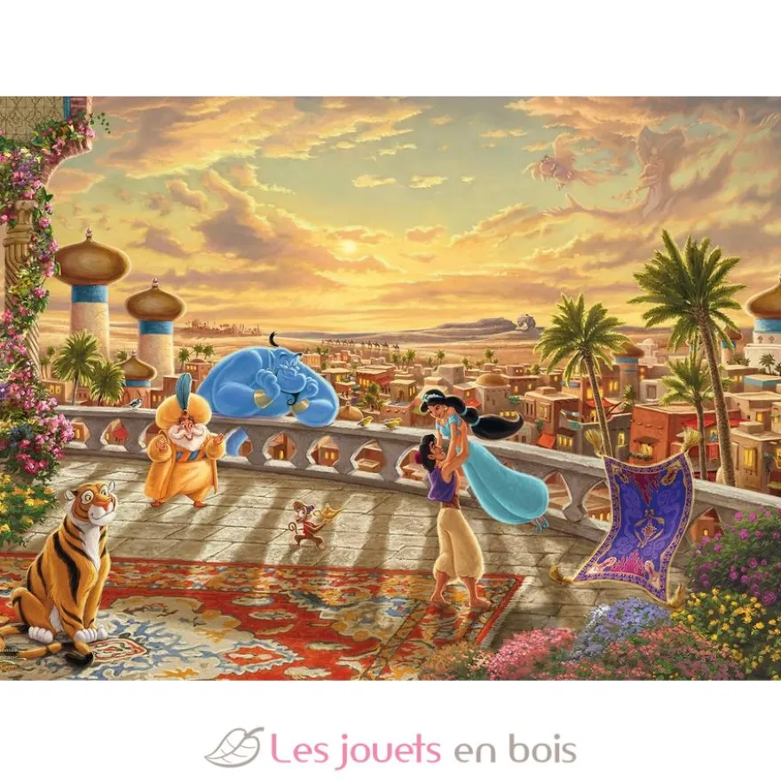 Puzzle Aladdin et Jasmine dansent 1000 pcs - Schmidt Spiele