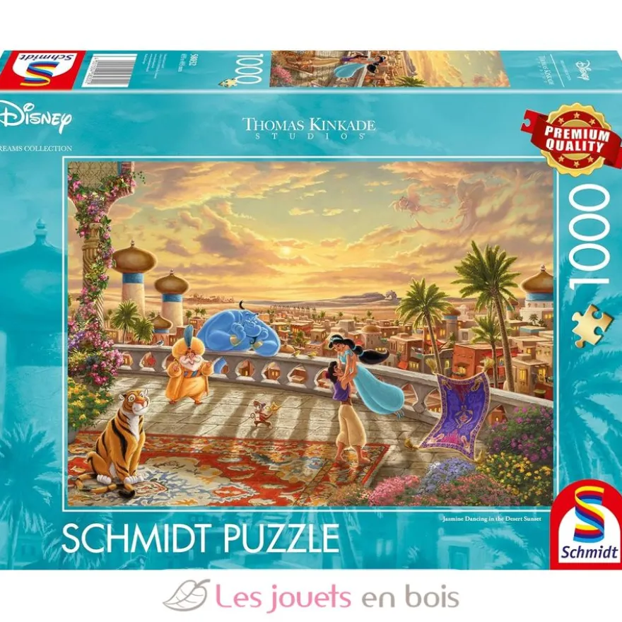 Puzzle Aladdin et Jasmine dansent 1000 pcs - Schmidt Spiele