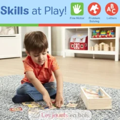 Puzzle Alphabet Anglais - Melissa & Doug