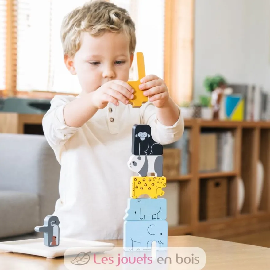Puzzle animaux 2 en 1 - Plan Toys
