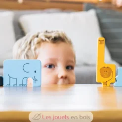Puzzle animaux 2 en 1 - Plan Toys