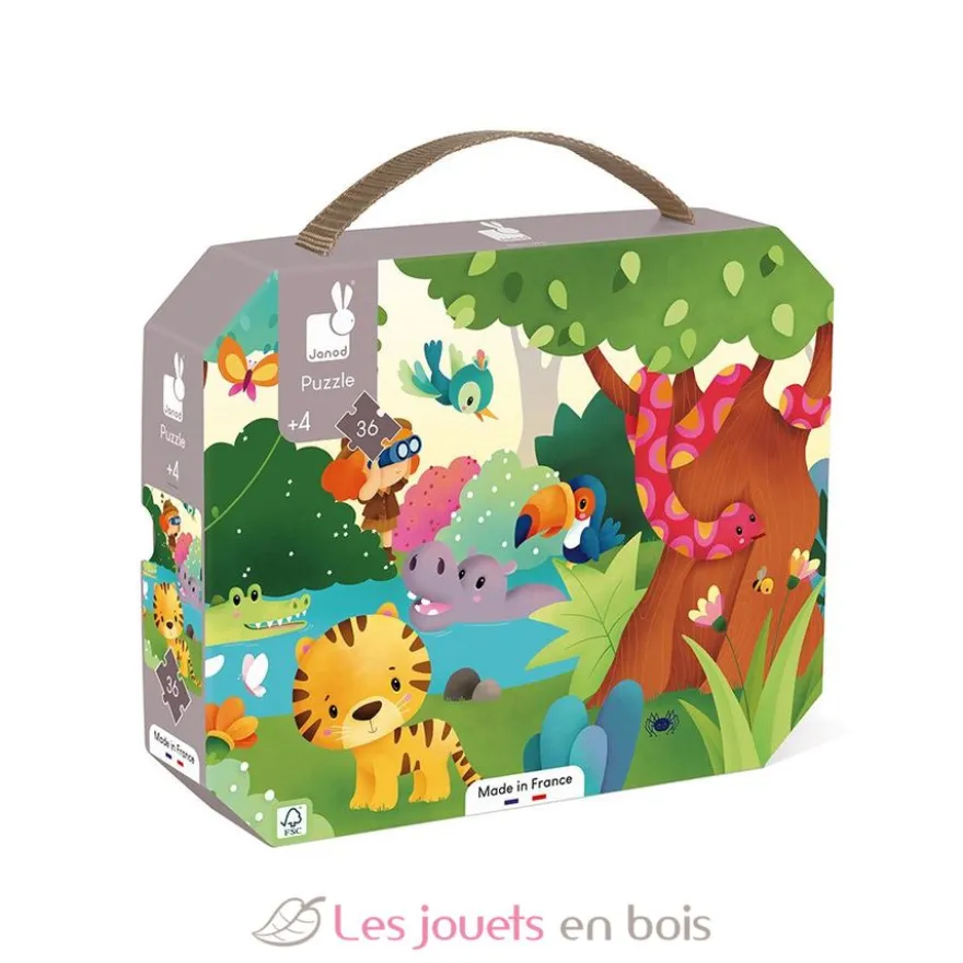 Puzzle Animaux Sauvages 36 pcs - Janod