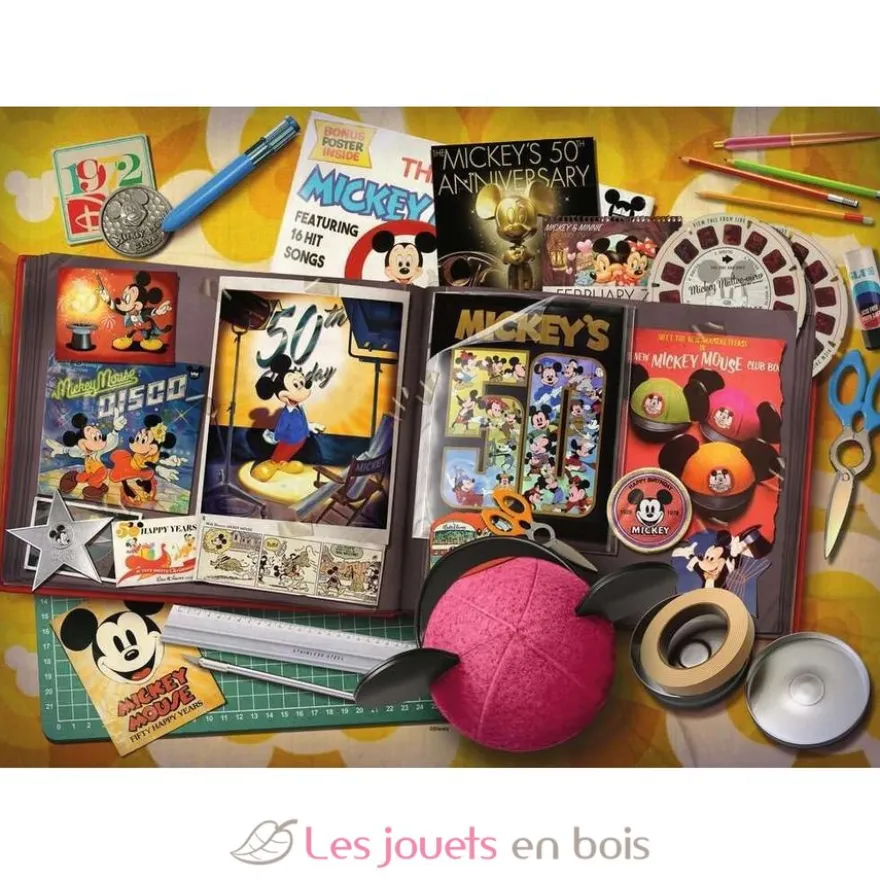 Puzzle Anniversaire de Mickey 1970 - 1000 Pcs - Ravensburger