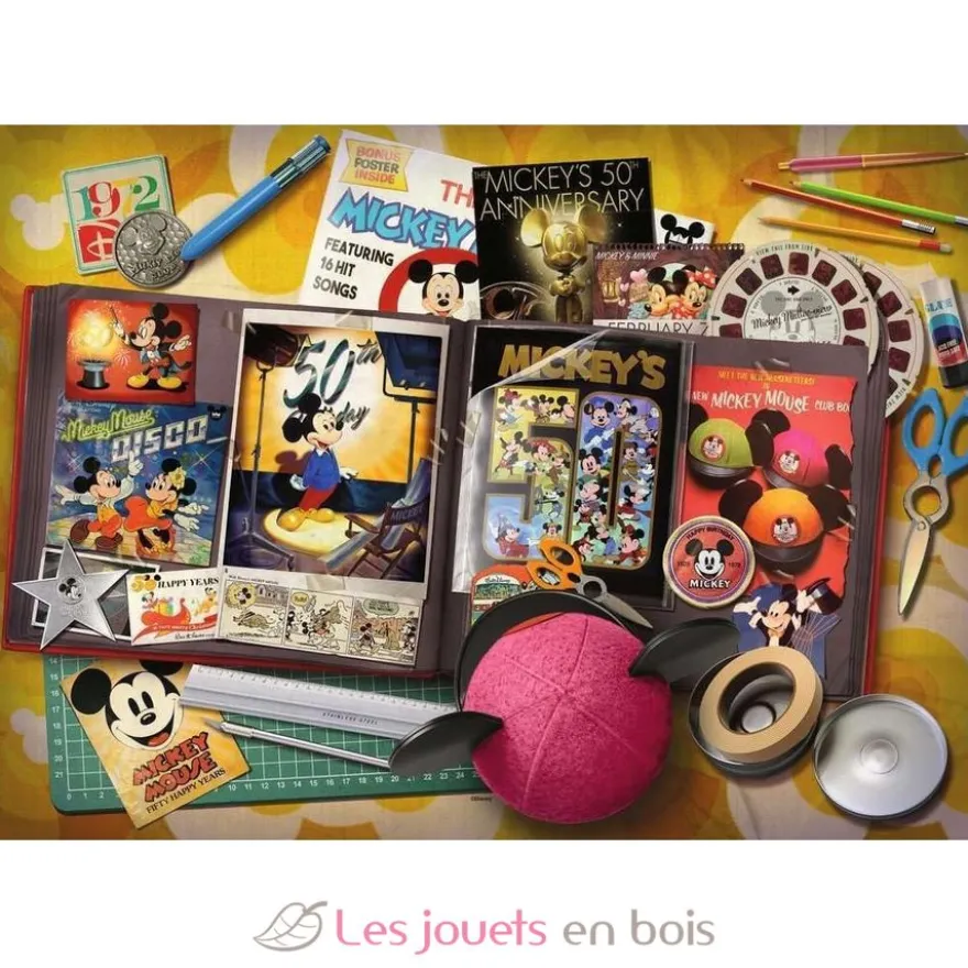 Puzzle Anniversaire de Mickey 1970 - 1000 pièces - Ravensburger