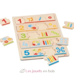 Puzzle apprendre à compter - Goki