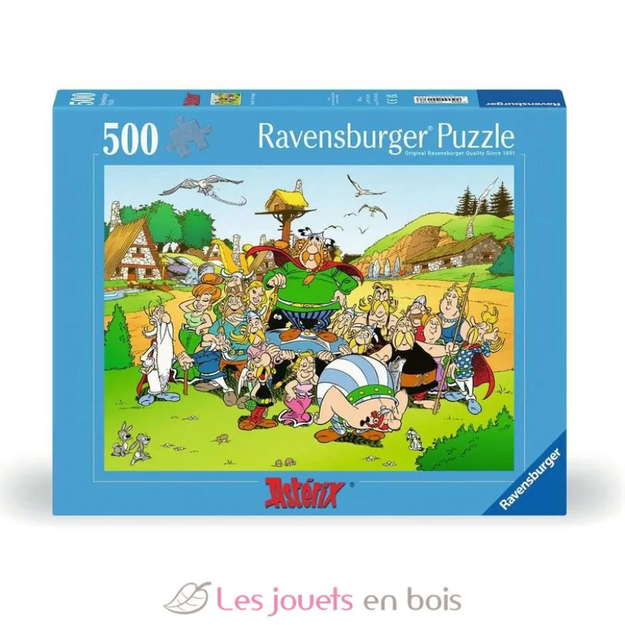 Puzzle Astérix au village 500 pièces - Ravensburger