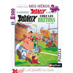 Puzzle Astérix chez les Bretons 500 pcs - Nathan