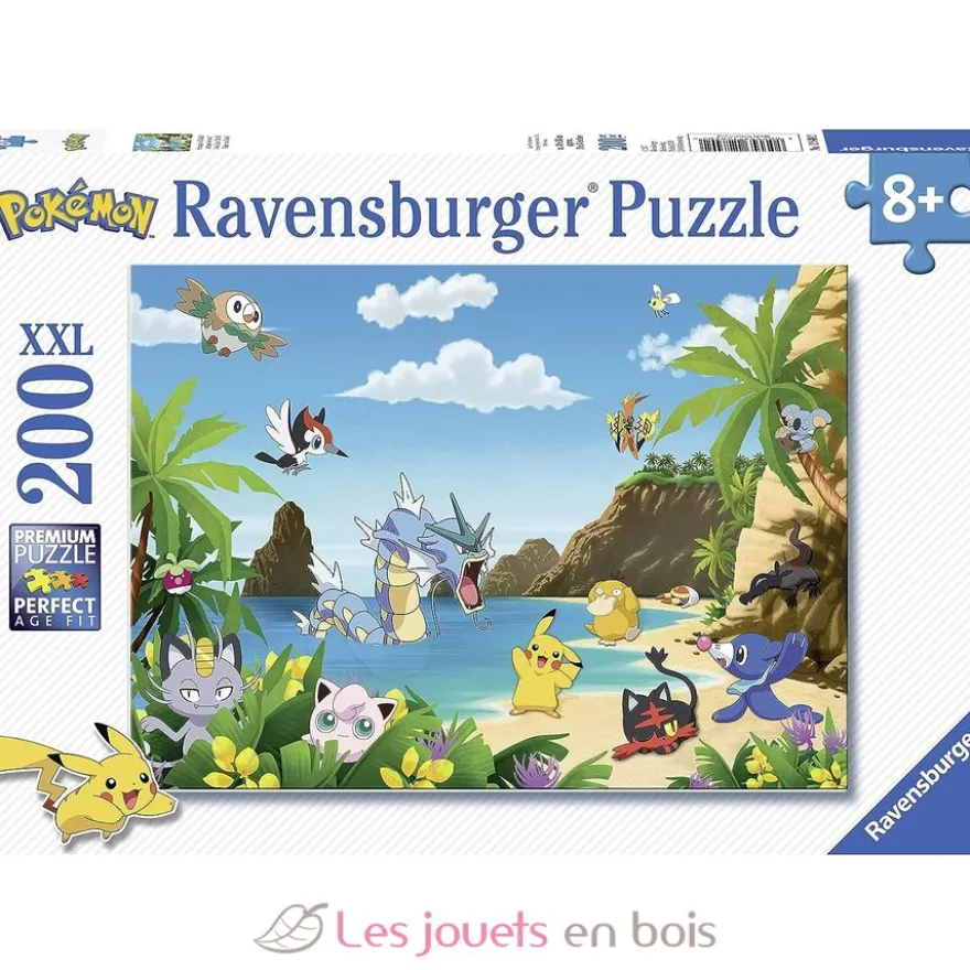 Puzzle Attrapez-les tous Pokémon 200 pcs XXL - Ravensburger