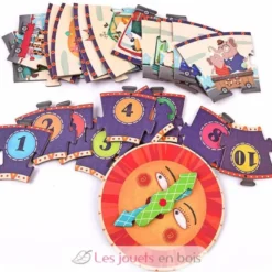 Puzzle auto-correcteur Horloge - Mideer