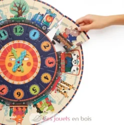 Puzzle auto-correcteur Horloge - Mideer
