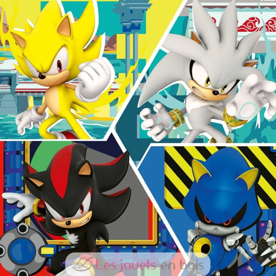 Puzzle Aventures de Sonic 3x49 pcs - Ravensburger