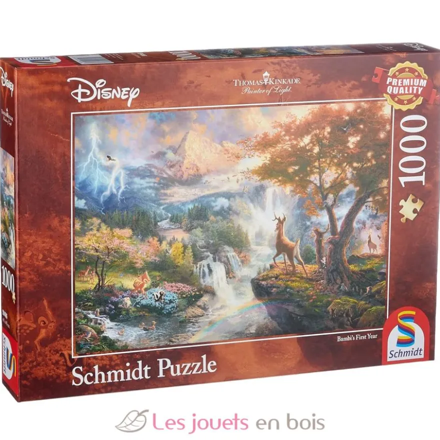 Puzzle Bambi 1000 pcs - Schmidt Spiele