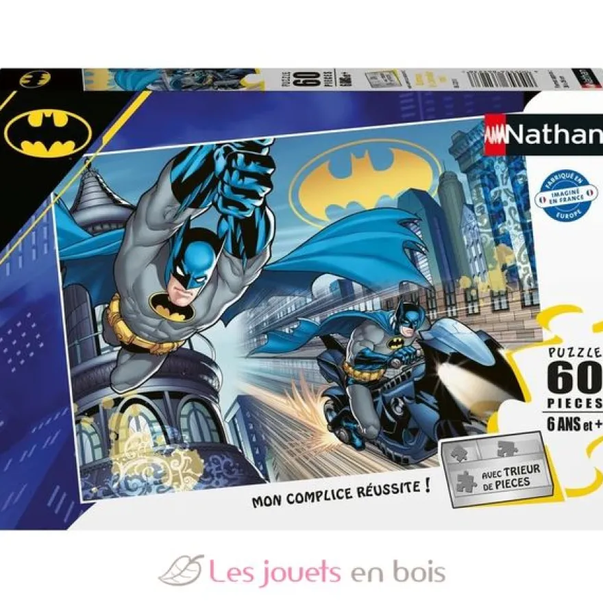 Puzzle Batman le chevalier noir 60 pcs - Nathan