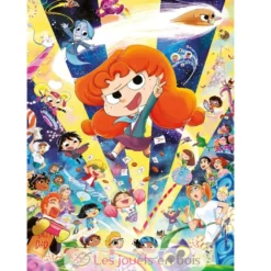Puzzle Bizarres Mortelle Adèle 500 pièces - Nathan