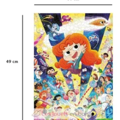 Puzzle Bizarres Mortelle Adèle 500 pièces - Nathan