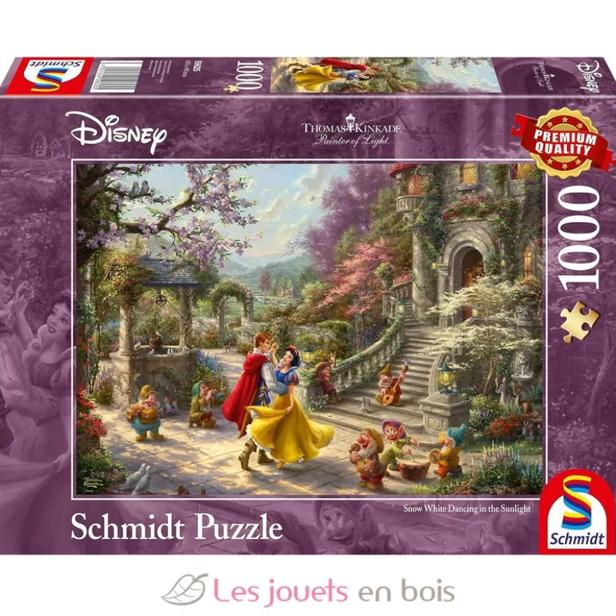 Puzzle Blanche neige et le prince 1000 pcs - Schmidt Spiele
