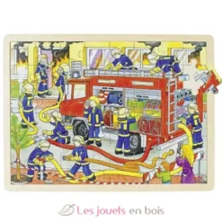 Puzzle Brigade de pompiers - Goki