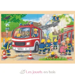Puzzle brigade de pompiers 24 pcs - Goki