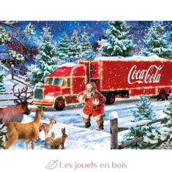 Puzzle Camion de Noël Coca Cola 1000 pcs - Schmidt Spiele