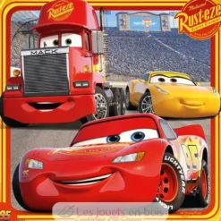 Puzzle Cars Les légendes de la route 3x49 pcs - Puzzle enfant - Dès 5 ans - Ravensburger