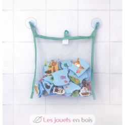 Puzzle carte des explorateurs du bain - Janod
