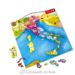 Puzzle carte d'Italie magnétique - Janod