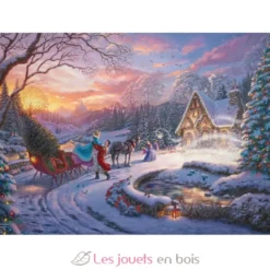 Puzzle Cendrillon ramène le sapin 1000 pcs - Schmidt Spiele