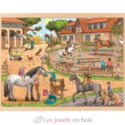 Puzzle Centre équestre - Goki