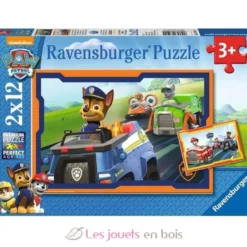 Puzzle Chase et la Pat‘Patrouille 2x12 pcs - Ravensburger