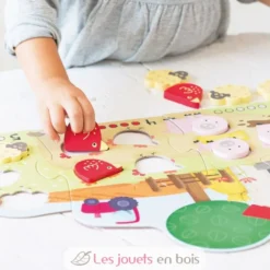 Puzzle chiffres de 1 à 5 - Goula