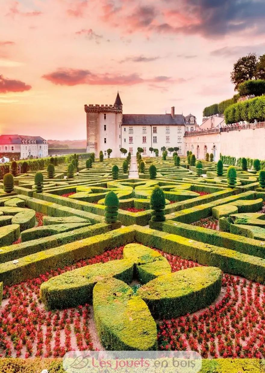 Puzzle Château de Villandry 1000 pcs - Nathan