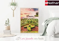 Puzzle Château de Villandry 1000 pcs - Nathan
