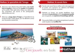 Puzzle Château de Villandry 1000 pcs - Nathan