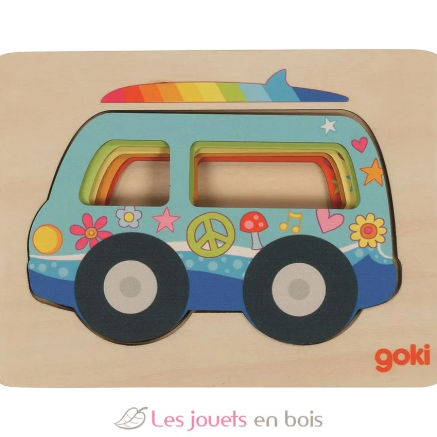 Puzzle à couches Van - Goki